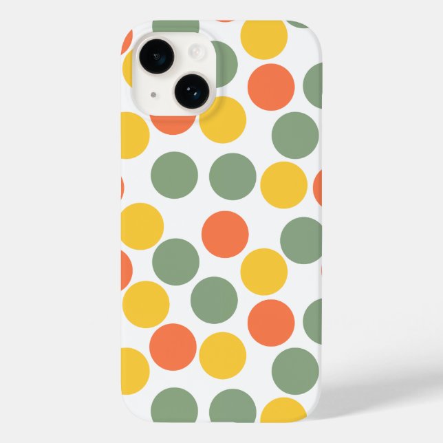 Funda De Case-Mate Para iPhone Puntos (Reverso )