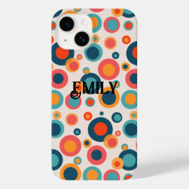 Funda Para iPhone 14 De Case-Mate Puntos abstractos coloridos