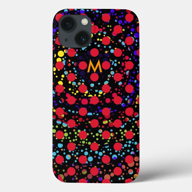 Funda De Case-Mate Para iPhone puntos coloridos (Reverso)