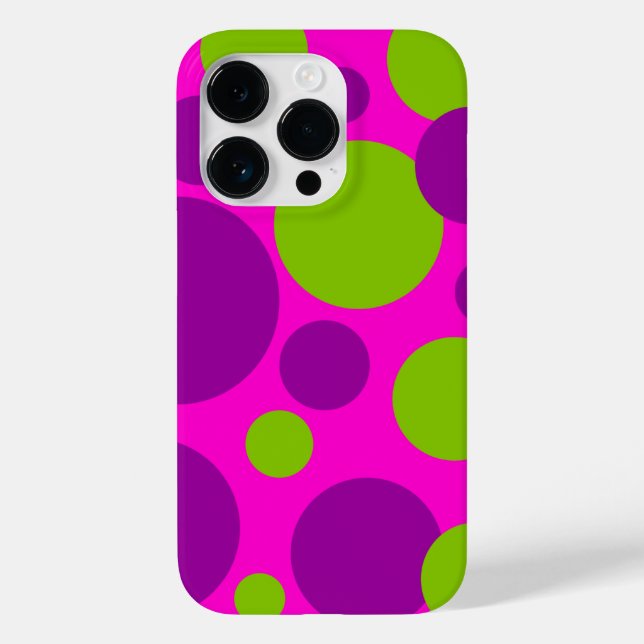 Funda De Case-Mate Para iPhone Puntos de circo (Reverso )