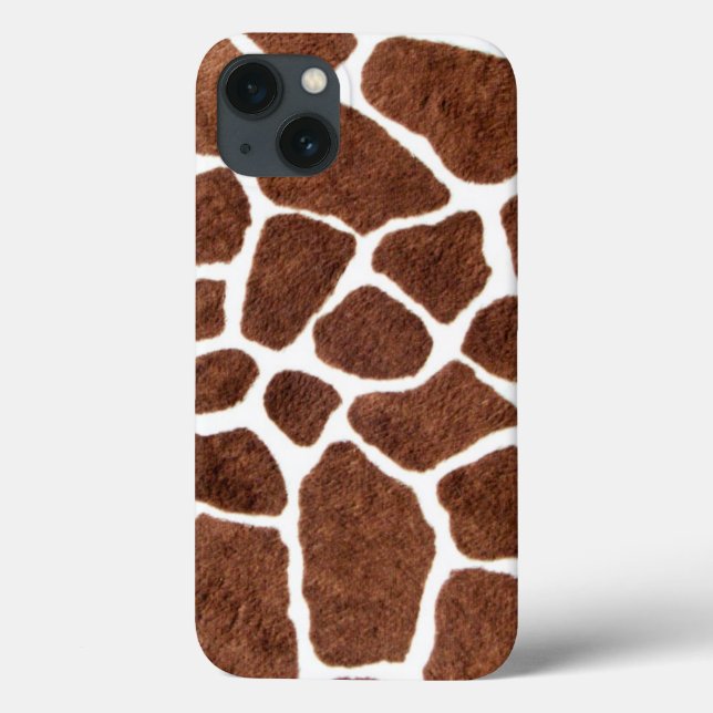 Funda De Case-Mate Para iPhone Puntos de la jirafa (Reverso)
