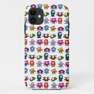 Funda Para iPhone 11 Puntos de los monstruos