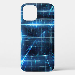 Funda Para iPhone 12 Puntos de luz de la red web