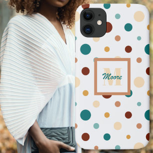 Funda Para iPhone 11 Puntos de Polka - Diversos tamaños - Colores de so