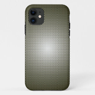 Funda Para iPhone 11 Puntos de polka negros y blancos