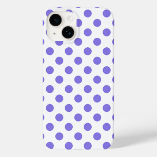 Funda Para iPhone 14 De Case-Mate Puntos de polka periwinkle