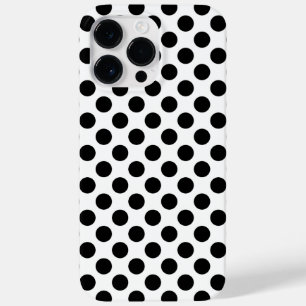 Funda Para iPhone 14 Pro Max De Case-Mate Puntos del Polka Negro