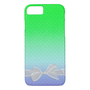 Funda Para iPhone 8/7 puntos grabado en relieve con arco blanco puro