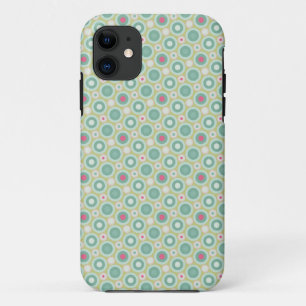 Funda Para iPhone 11 Puntos verdes retro