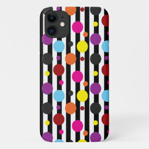 Funda Para iPhone 11 Puntos Y Rayas