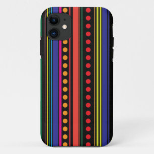 Funda Para iPhone 11 Puntos y Rayas