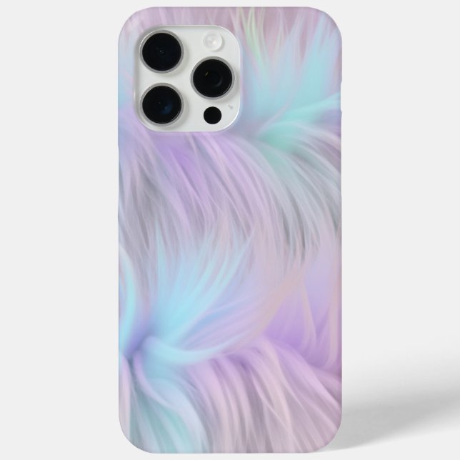 Funda De Case-Mate Para iPhone Puro arcoiris pastel (Reverso )