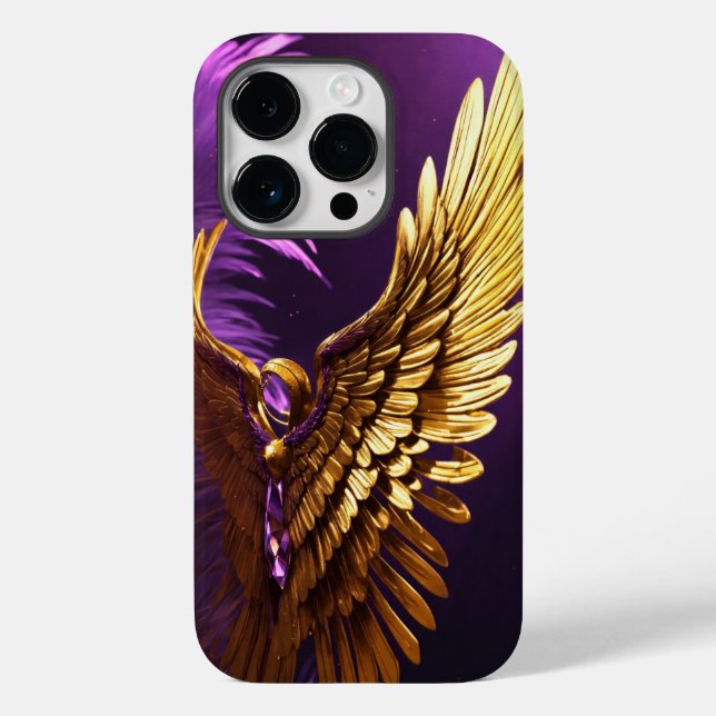 Funda De Case-Mate Para iPhone Purpile Funda-Mate iPhone 14 Pro Funda/cubierta (Reverso )