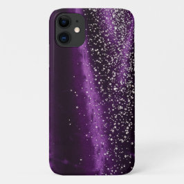 Funda Para iPhone 11 Purple and diamonds - Stunning Barely TherePro Max