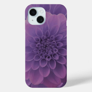 Funda Para iPhone 15 Purple Dahlia