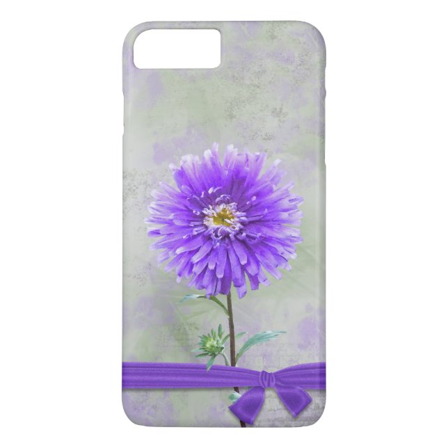 Funda De Case-Mate Para iPhone Purple Dahlia (Reverso)