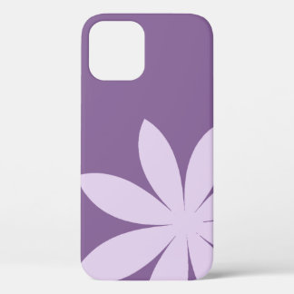 Funda Para iPhone 12 Purple Daisy