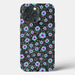Funda Para iPhone 13 Pro Purple Daisy