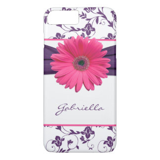 title_seo2 Purple Floral Damask Rosa Gerber Daisy iPhone 6 ca