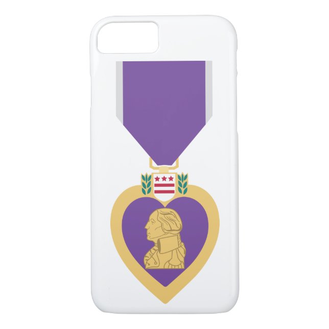 Funda De Case-Mate Para iPhone Purple Heart (Reverso)
