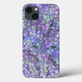 Funda Para iPhone 13 Purple hydrangea flowers