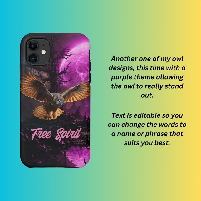 Funda De Case-Mate Para iPhone Purple Moonlight (Subido por el creador)