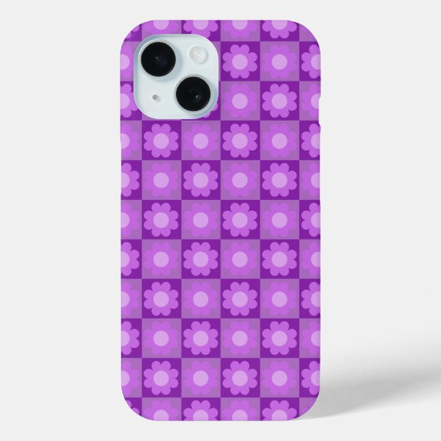 Funda De Case-Mate Para iPhone Purple phone case (Reverso )
