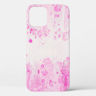 FUNDA PARA iPhone 12 PURPLE Y NEGRO POLKA DOT TEXTILE