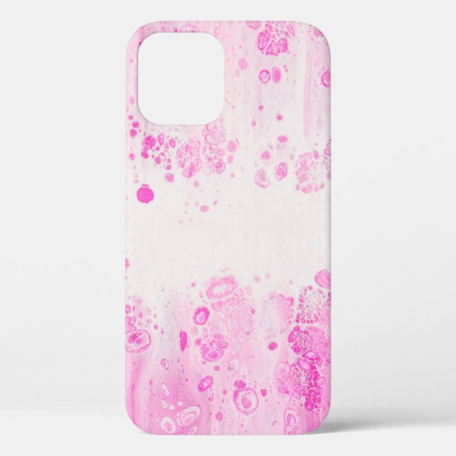 FUNDA DE Case-Mate PARA iPhone PURPLE Y NEGRO POLKA DOT TEXTILE (Reverso )