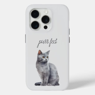 Funda Para iPhone 15 Pro Púrpura gica gris