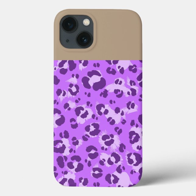 Funda De Case-Mate Para iPhone Púrpura Leopard Print - Funda para iPhone 6 (Reverso)