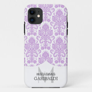 title_seo2 Púrpura moderna del damasco personalizada