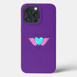 Funda Para iPhone 13 Pro Púrpura profundamente relajante