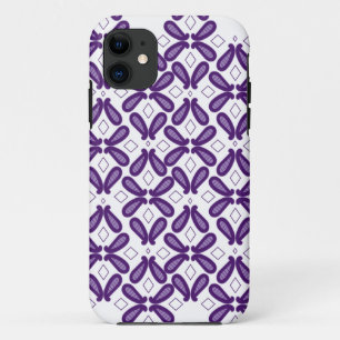 Funda Para iPhone 11 púrpura, textil, organismo, violeta, arte, fuente,