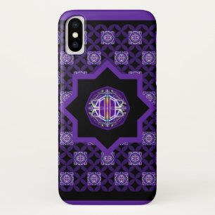 Funda Para iPhone X Púrpura W3