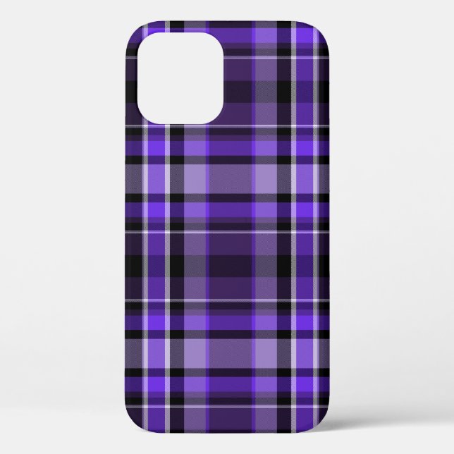 Funda De Case-Mate Para iPhone Púrpura y negro (Reverso )