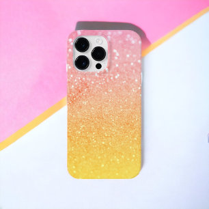 Funda Para iPhone 14 Pro Max De Case-Mate Purpurina amarillo rosa ocre espárragos