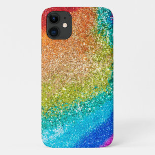 Funda Para iPhone 11 Purpurina arcoiris