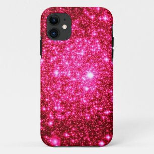 Funda Para iPhone 11 Purpurina Astral Rosa Caliente
