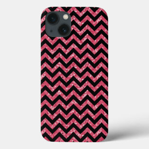 iPhone 13 Purpurina de Chevron Look Funda de BT para iPad