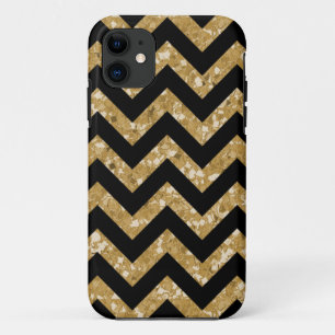 Purpurina de Chevron Look Funda para iPhone 5 BT