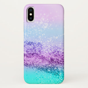 Funda Para iPhone X Purpurina de Chicas unicornios #14 #brillante #dec
