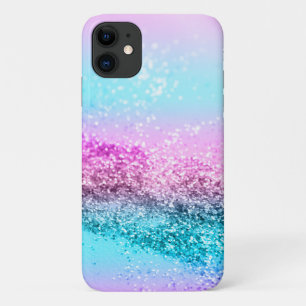 Funda Para iPhone 11 Purpurina de Chicas unicornios #16