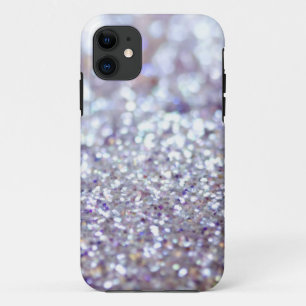 Funda Para iPhone 11 Purpurina de plata