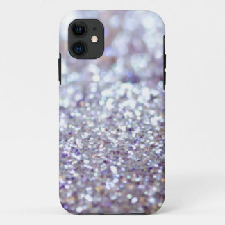 Funda Para iPhone 11 Purpurina de plata
