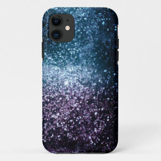 Funda Para iPhone 11 Purpurina del espacio