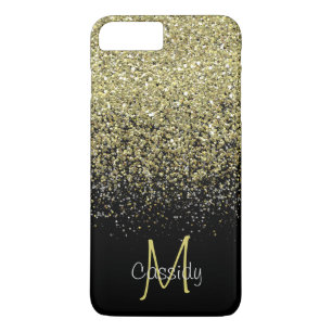 Funda Para iPhone 8 Plus/7 Plus Purpurina del oro, femenino, de moda, móvil