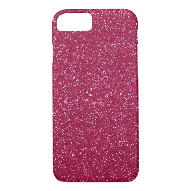 Funda De Case-Mate Para iPhone Purpurina elegante (Reverso)