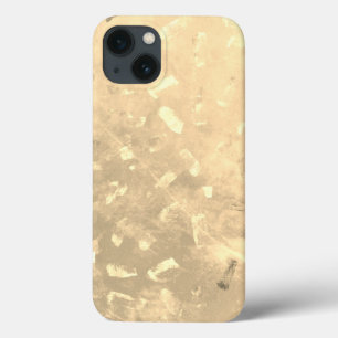 Funda Para iPhone 13 Purpurina Faux Gold