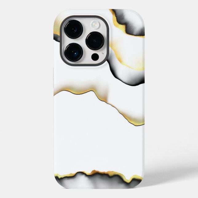 Funda De Case-Mate Para iPhone Purpurina Marble (Reverso )